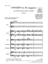 Concerto en Ré Maj. - F. 12 n° 50 - Partitura - VIVALDI - Partition
